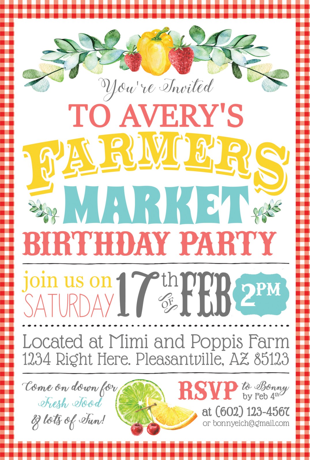 4"x6" Post Card Template